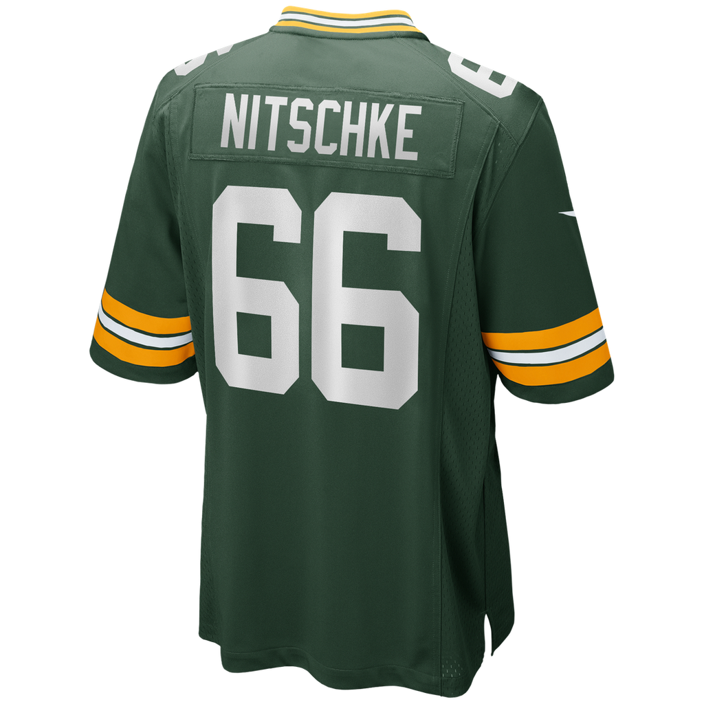 Green Bay Packers Ray Nitschke Nike Game Retired Player Jersey - Green