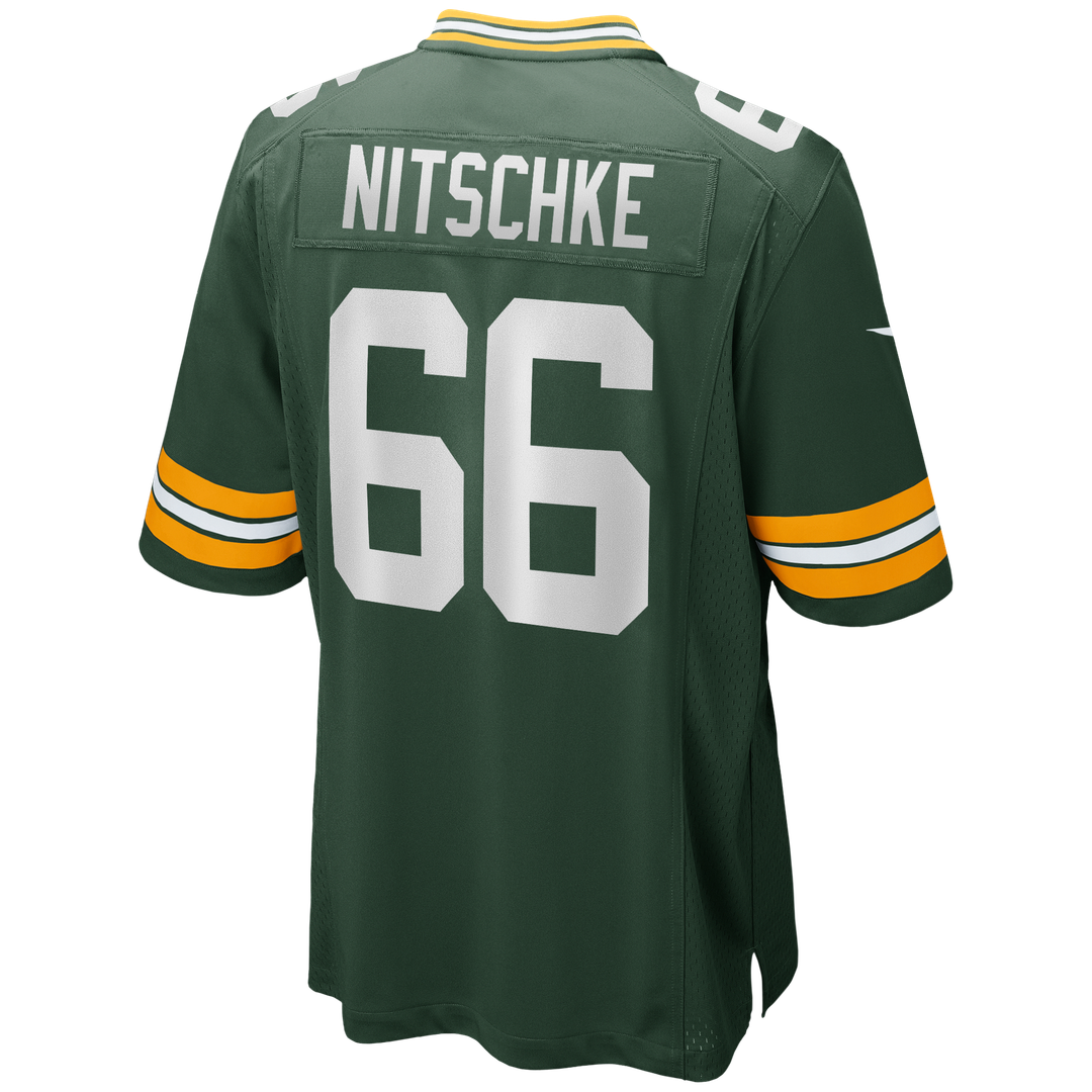 Green Bay Packers Ray Nitschke Nike Game Retired Player Jersey - Green