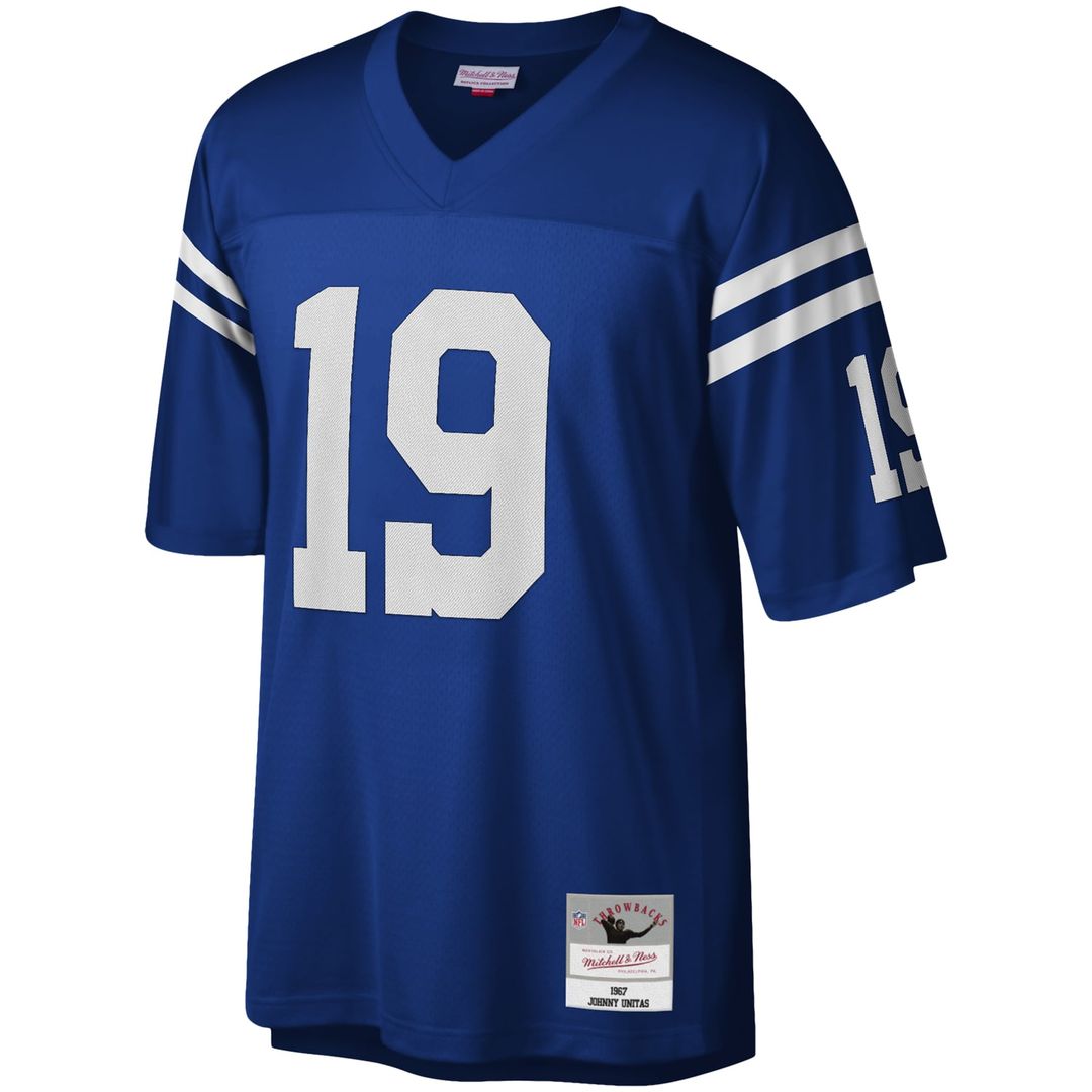 Baltimore Colts Johnny Unitas Mitchell & Ness Legacy Replica Jersey - Royal