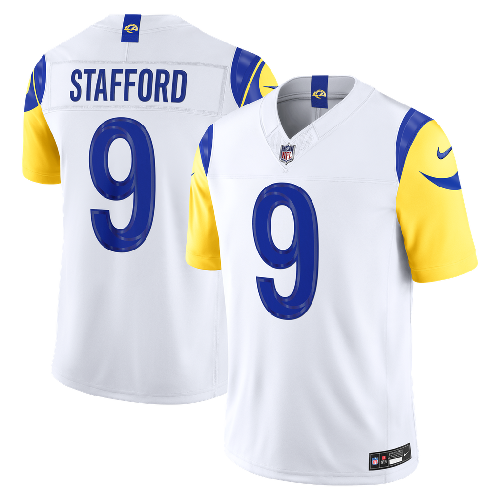 Los Angeles Rams Matthew Stafford Nike Team Vapor F.U.S.E. Stitched Limited Jersey - Royal