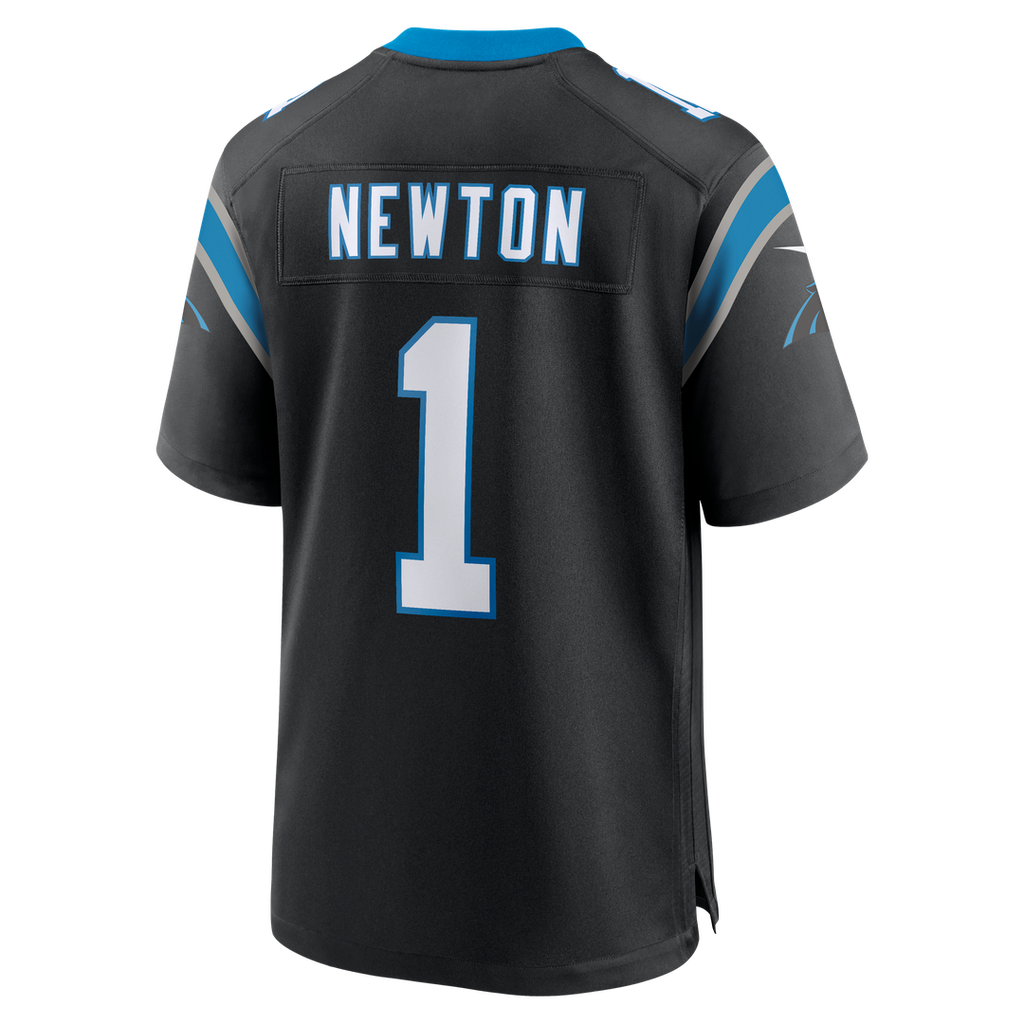 Carolina Panthers Cam Newton Nike Team Retired Game Jersey - Black