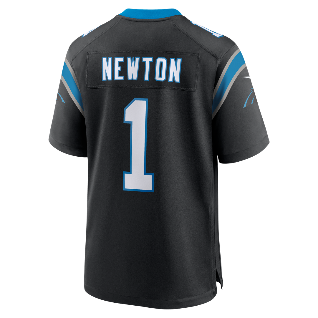 Carolina Panthers Cam Newton Nike Team Retired Game Jersey - Black