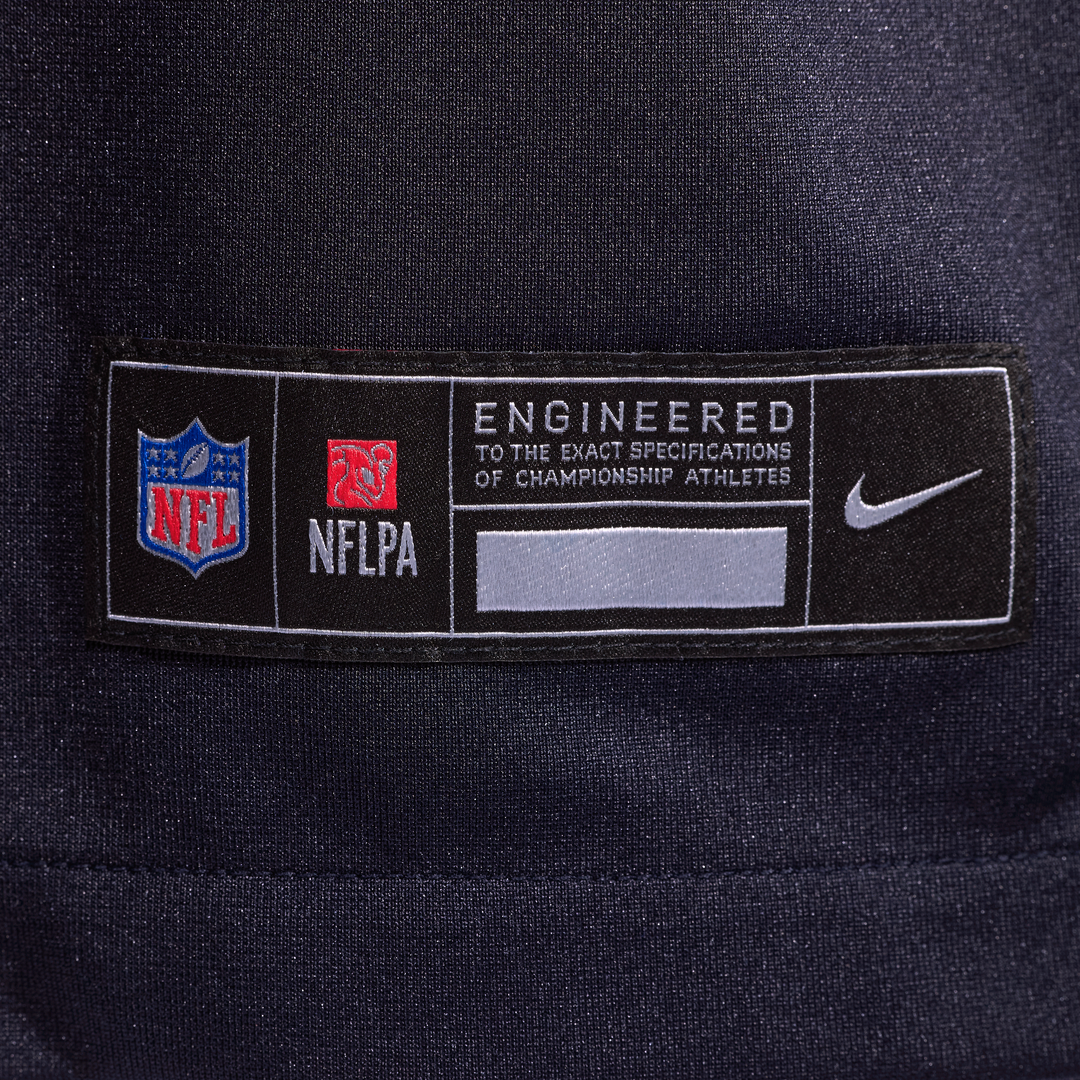 Houston Texans Azeez Al-Shaair Nike Alternate Game Jersey - Navy