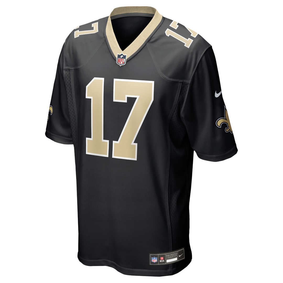 New Orleans Saints Trey Palmer Nike Team Game Jersey - Black