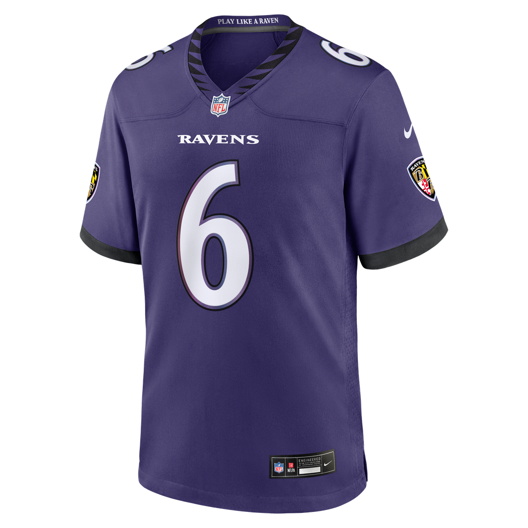 Baltimore Ravens Ja'Kobi Lane Nike Team Game Jersey - Purple