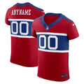 New York Giants Nike Alternate Vapor F.U.S.E. Elite Custom Jersey - Red
