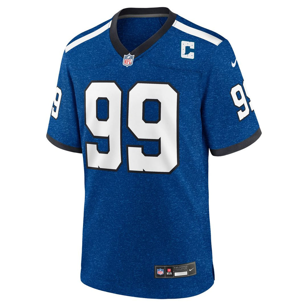 Indianapolis Colts DeForest Buckner Nike Alternate Game Jersey - Blue