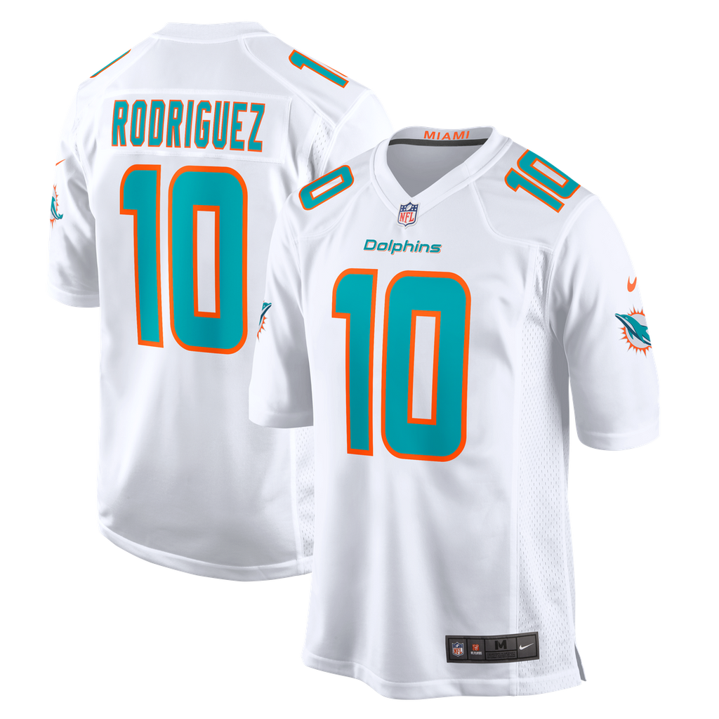 Miami Dolphins Jacob Rodriguez Nike Game Jersey - White