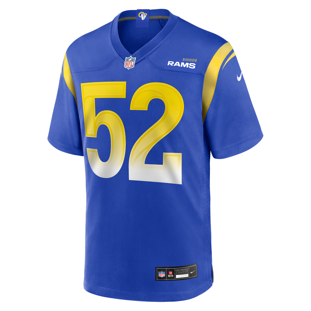 Los Angeles Rams Larrell Murchison Nike Team Game Jersey - Royal