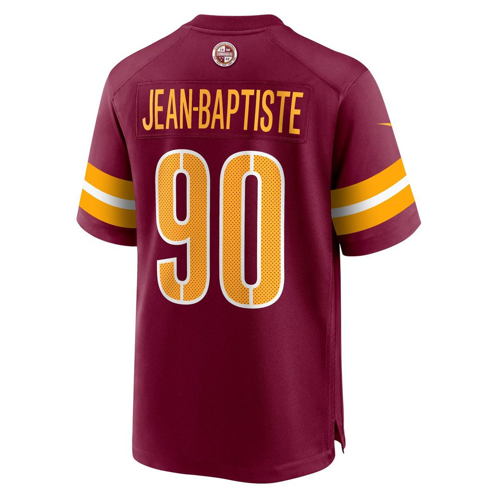 Washington Commanders Javontae Jean-Baptiste Nike Game Jersey - Burgundy