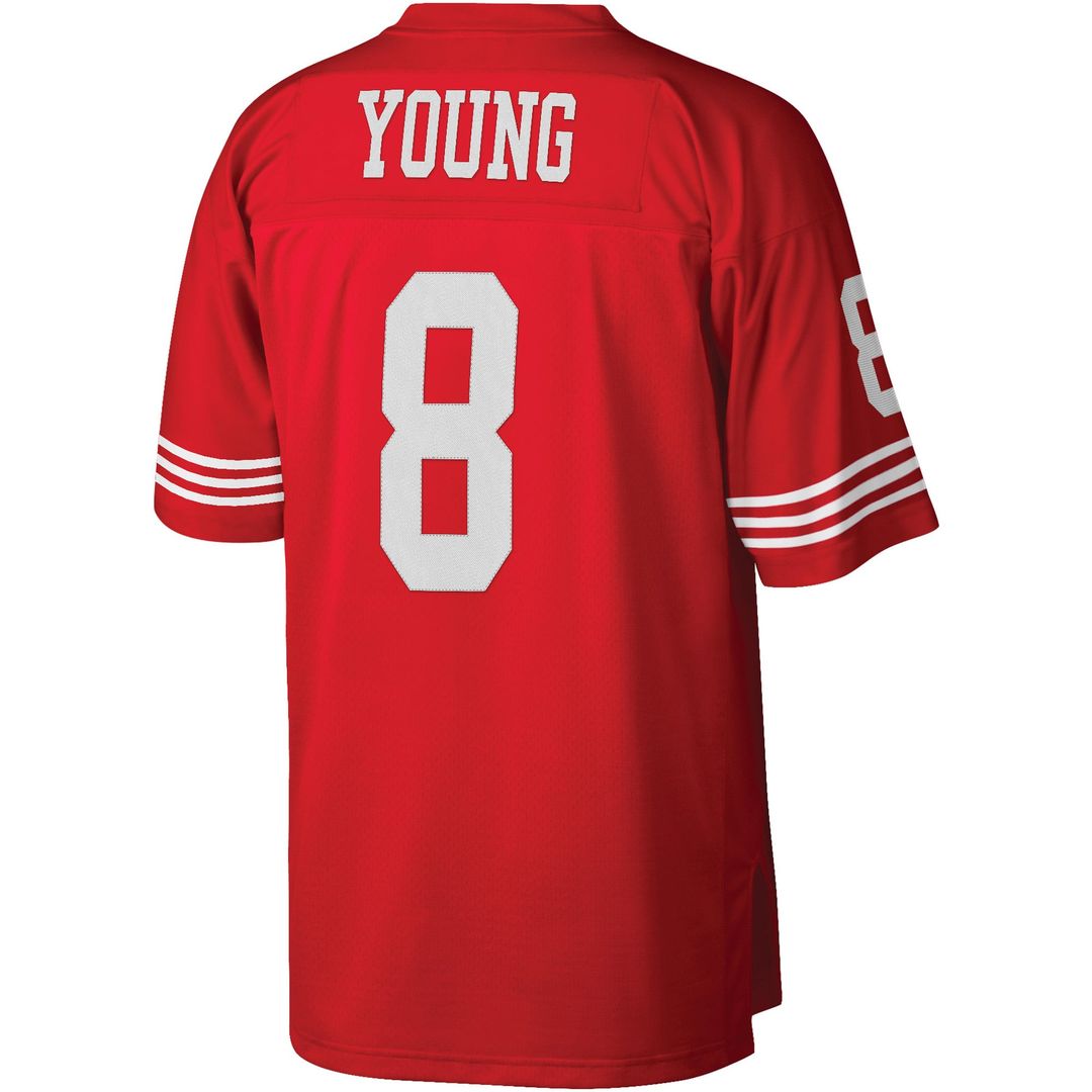San Francisco 49ers Steve Young Mitchell & Ness Legacy Replica Jersey - Scarlet