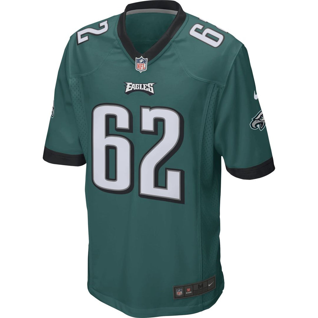 Philadelphia Eagles Jason Kelce Nike Game Jersey - Midnight Green