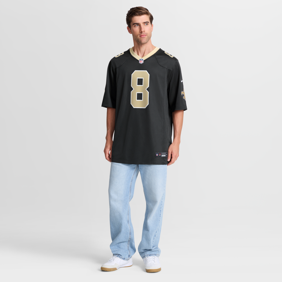 New Orleans Saints Archie Manning Nike Game Retired Player Jersey - Black