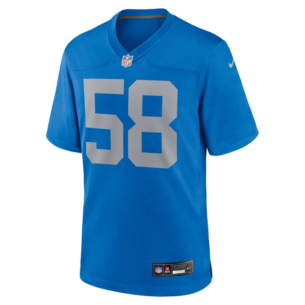 Detroit Lions Penei Sewell Nike Alternate Game Jersey - Blue