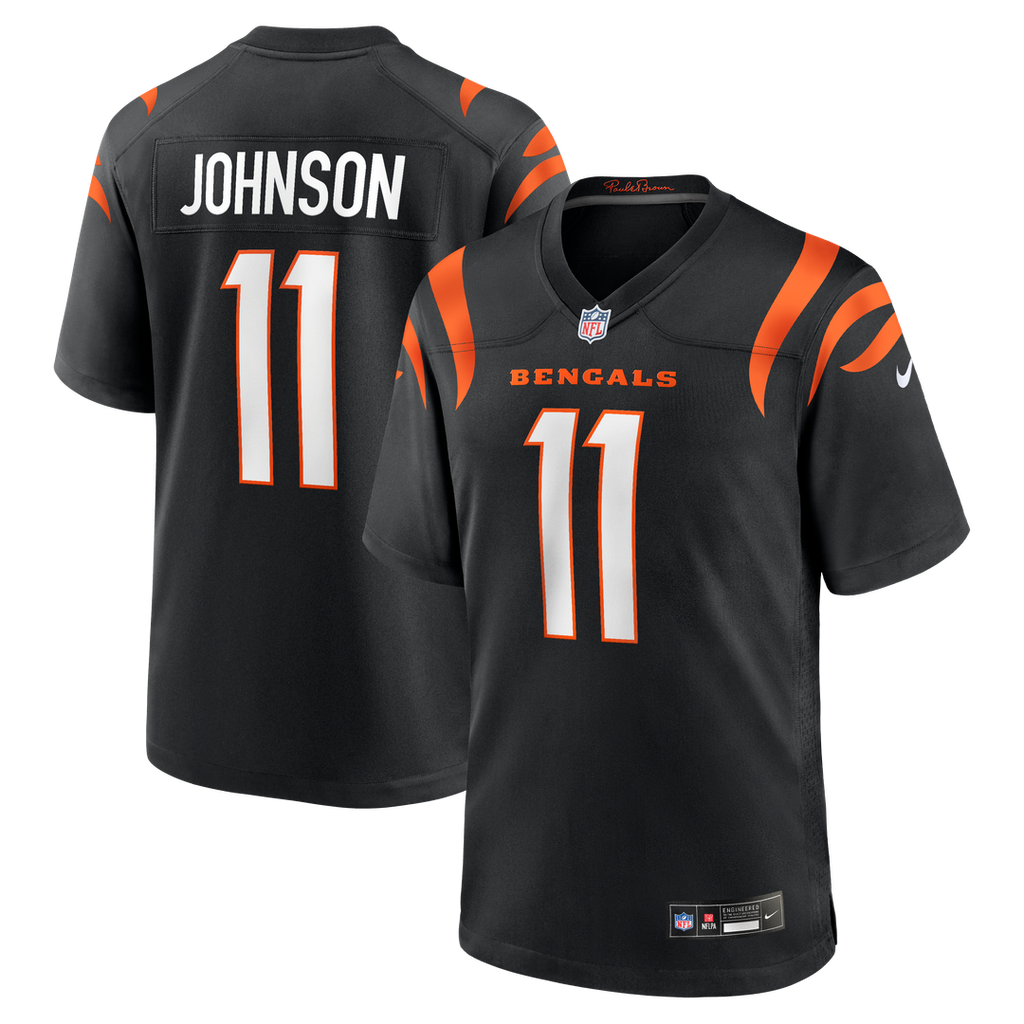 Cincinnati Bengals Josh Johnson Nike Team Game Jersey - Black