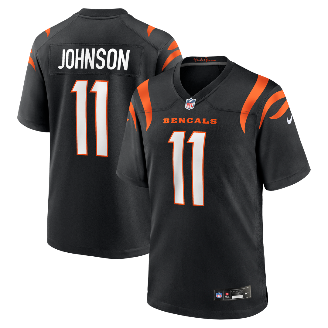 Cincinnati Bengals Josh Johnson Nike Team Game Jersey - Black