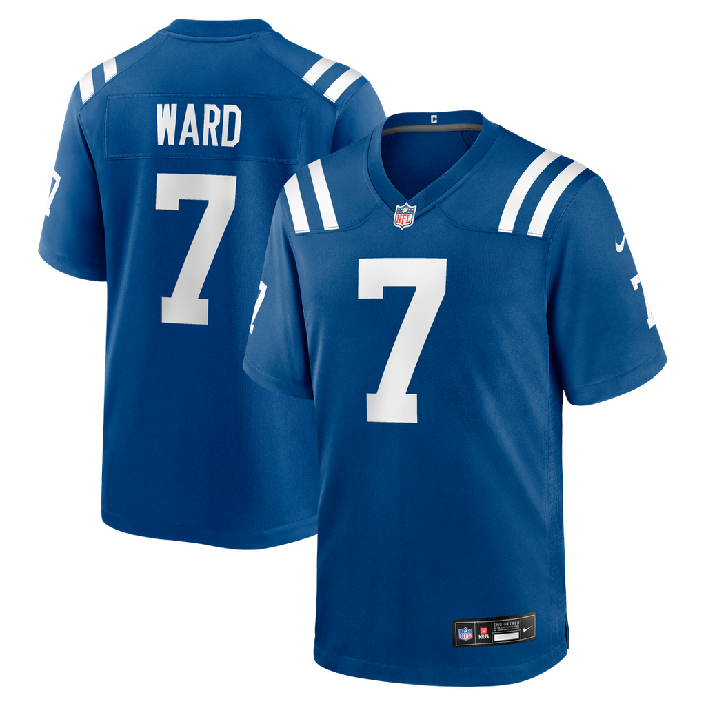 Indianapolis Colts Charvarius Ward Nike Team Game Jersey - Royal