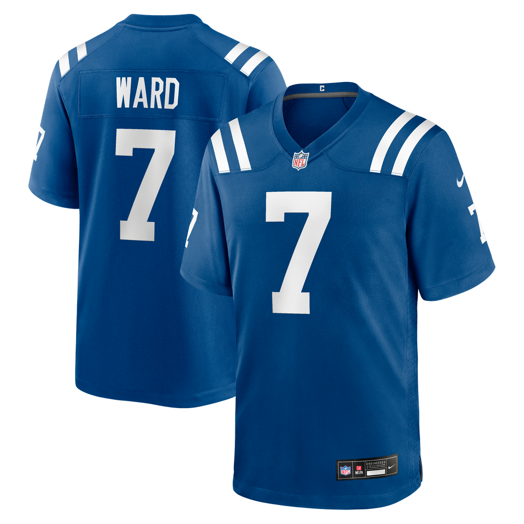 Indianapolis Colts Charvarius Ward Nike Team Game Jersey - Royal