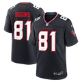 Houston Texans Jayden Higgins Nike Game Jersey - Navy