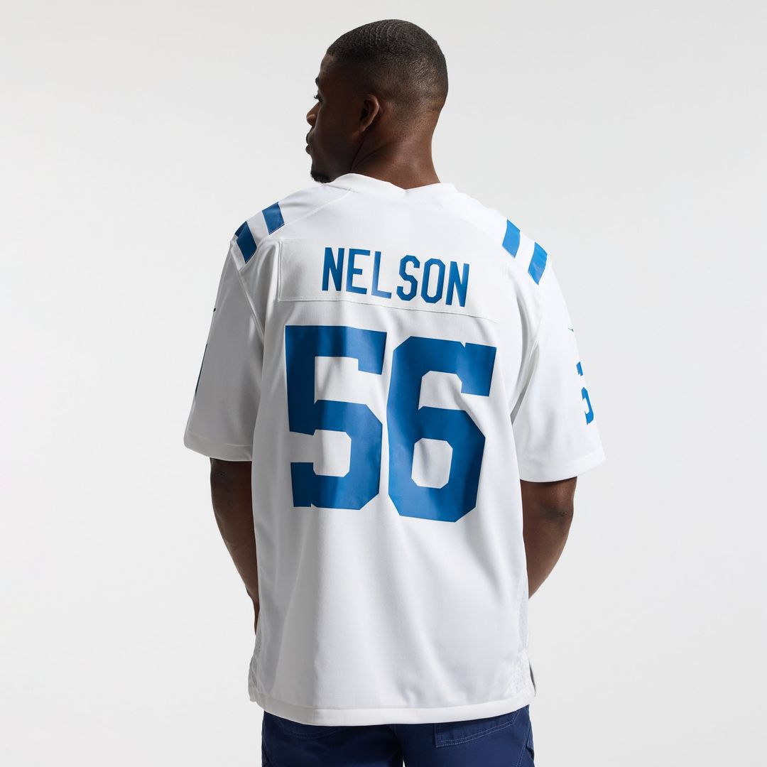 Indianapolis Colts Quenton Nelson Nike Game Player Jersey - White