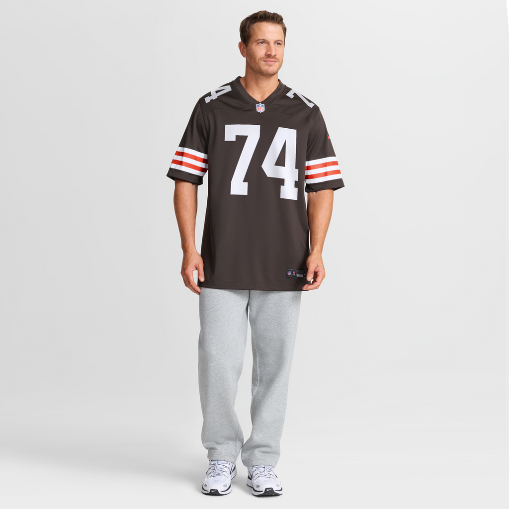 Cleveland Browns Elgton Jenkins Nike Team Game Jersey - Brown