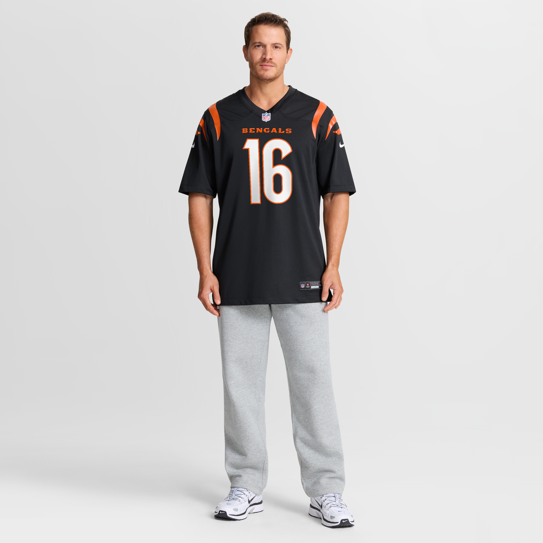 Cincinnati Bengals Joe Flacco Nike Team Game Jersey - Black