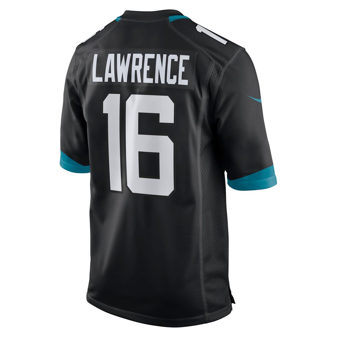 Jacksonville Jaguars Trevor Lawrence Nike Alternate Game Jersey - Black