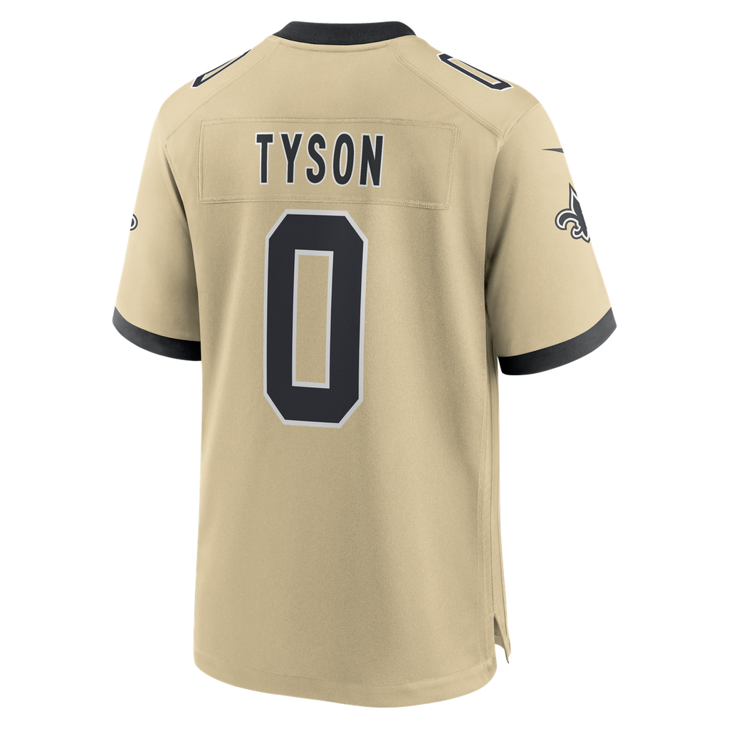 New Orleans Saints Jordyn Tyson Nike Alternate Game Jersey - Gold