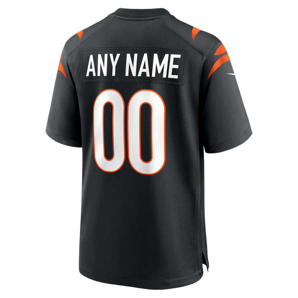 Cincinnati Bengals Nike Game Custom Jersey - White