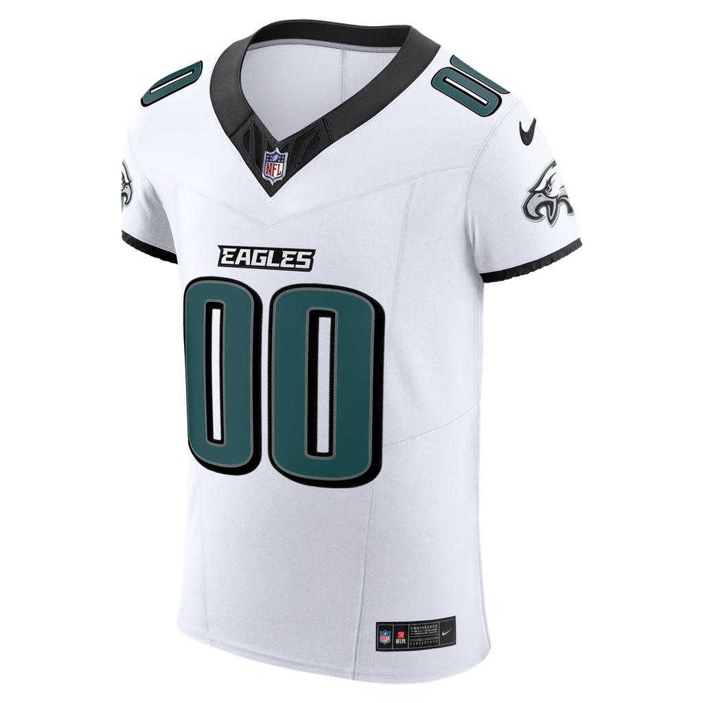 Philadelphia Eagles Nike Vapor F.U.S.E. Elite Custom Jersey - White