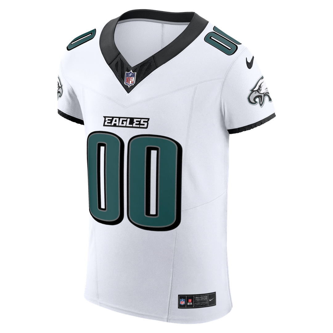 Philadelphia Eagles Nike Vapor F.U.S.E. Elite Custom Jersey - White
