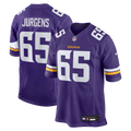 Minnesota Vikings Michael Jurgens Nike Game Jersey - Purple