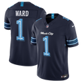 Tennessee Titans Cameron Ward Nike 2026 Rivalries Collection Stitched Limited Jersey - Navy