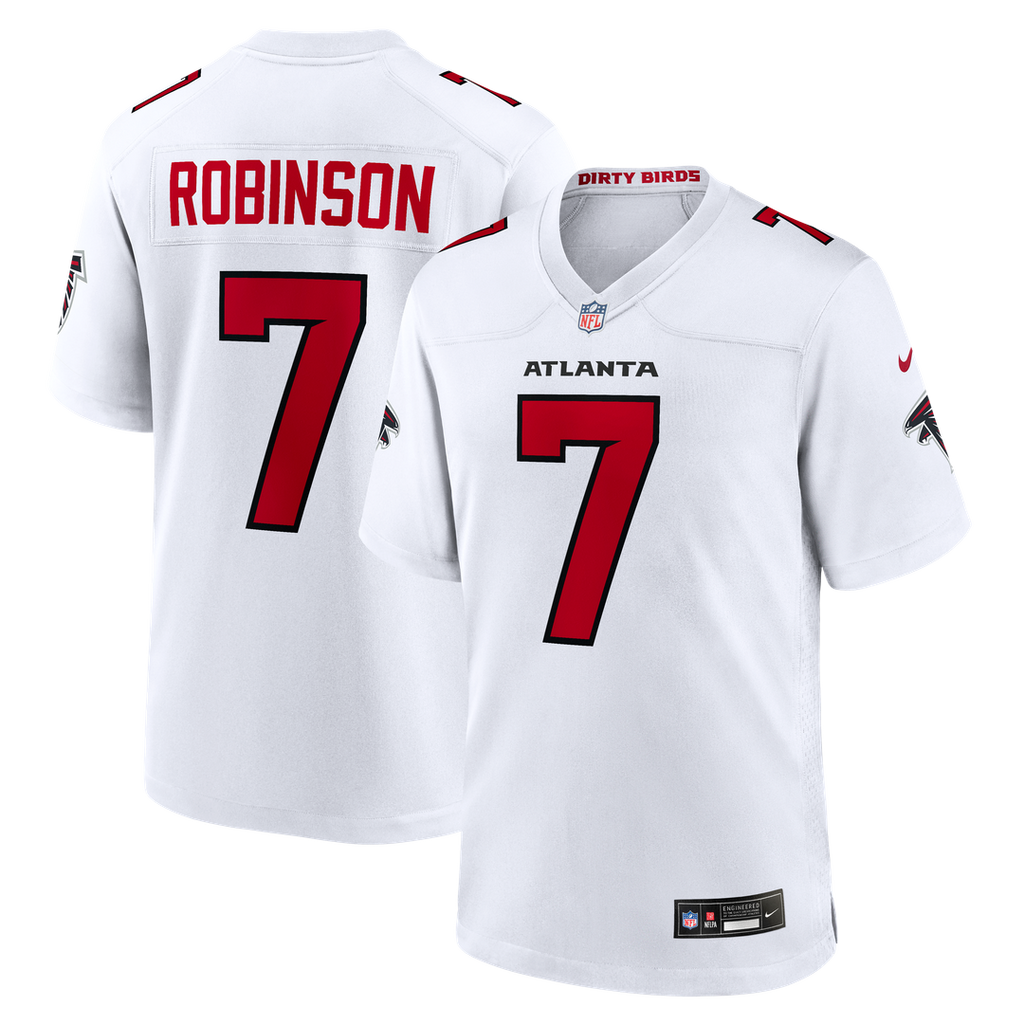 Atlanta Falcons Bijan Robinson Nike Game Jersey - White