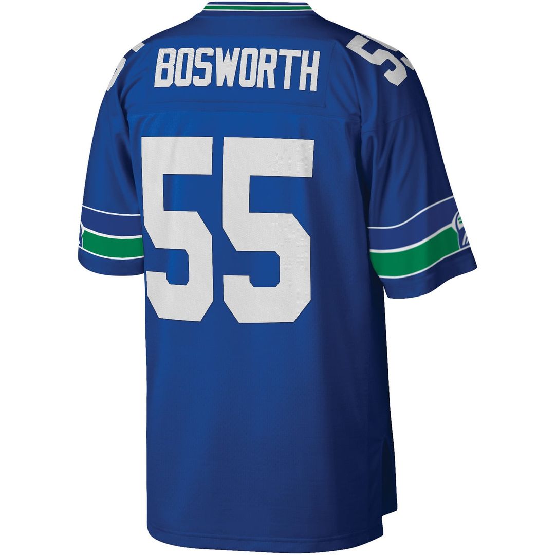 Seattle Seahawks Brian Bosworth Mitchell & Ness Legacy Replica Jersey - Royal