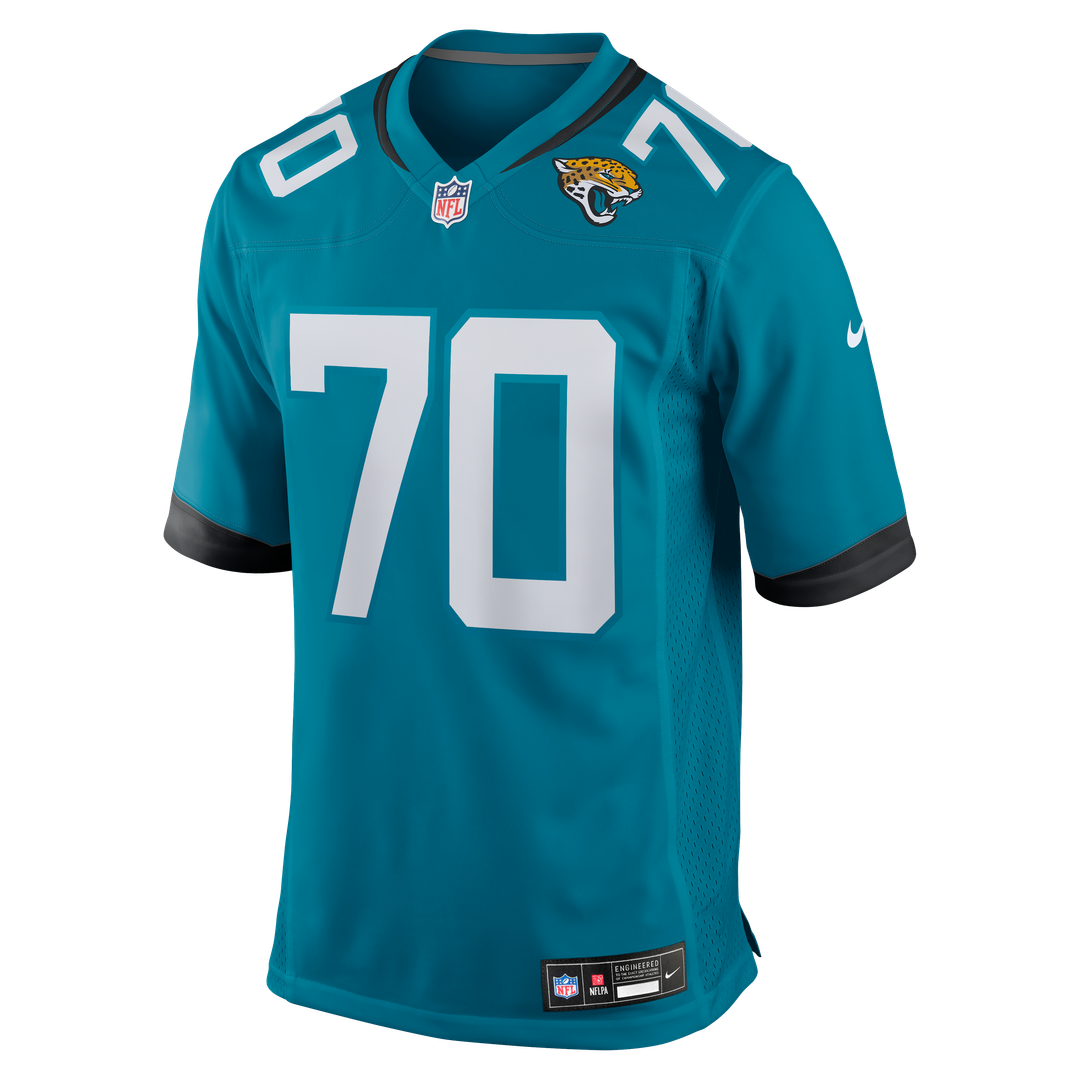 Jacksonville Jaguars Cole Van Lanen Nike Game Player Jersey - Teal