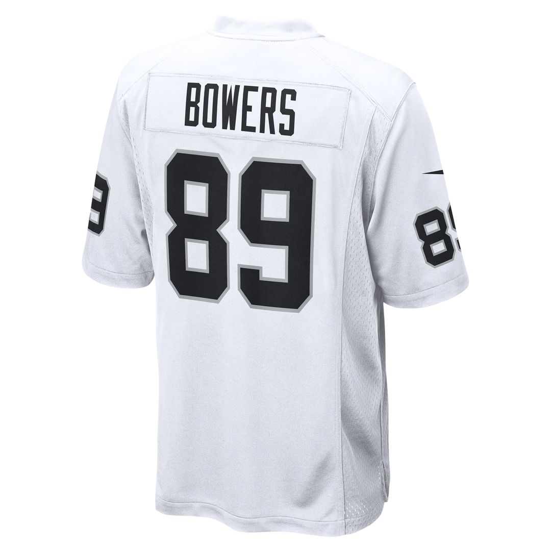 Las Vegas Raiders Brock Bowers Nike Game Jersey - White