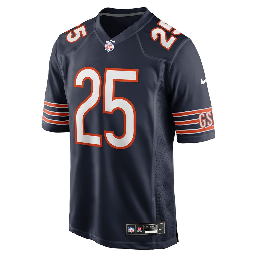 Chicago Bears Kyle Monangai Nike Team Game Jersey - Navy