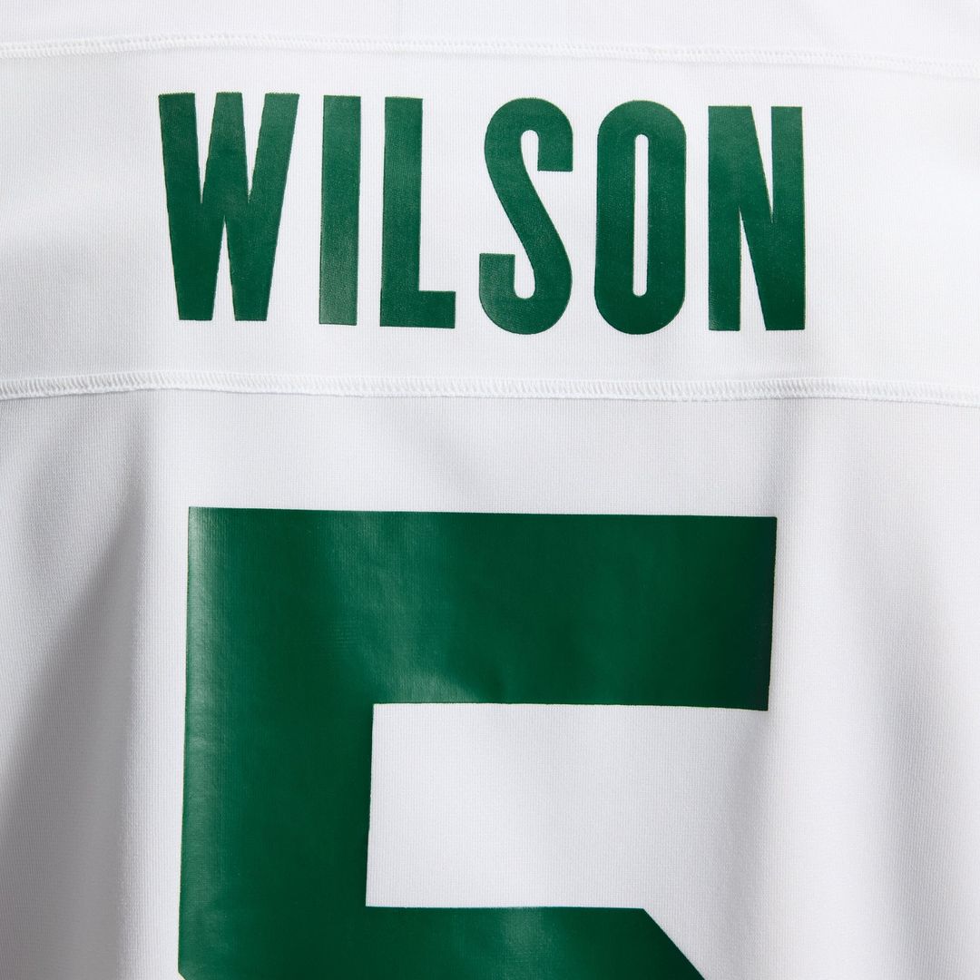 New York Jets Garrett Wilson Nike Game Jersey - Legacy Green