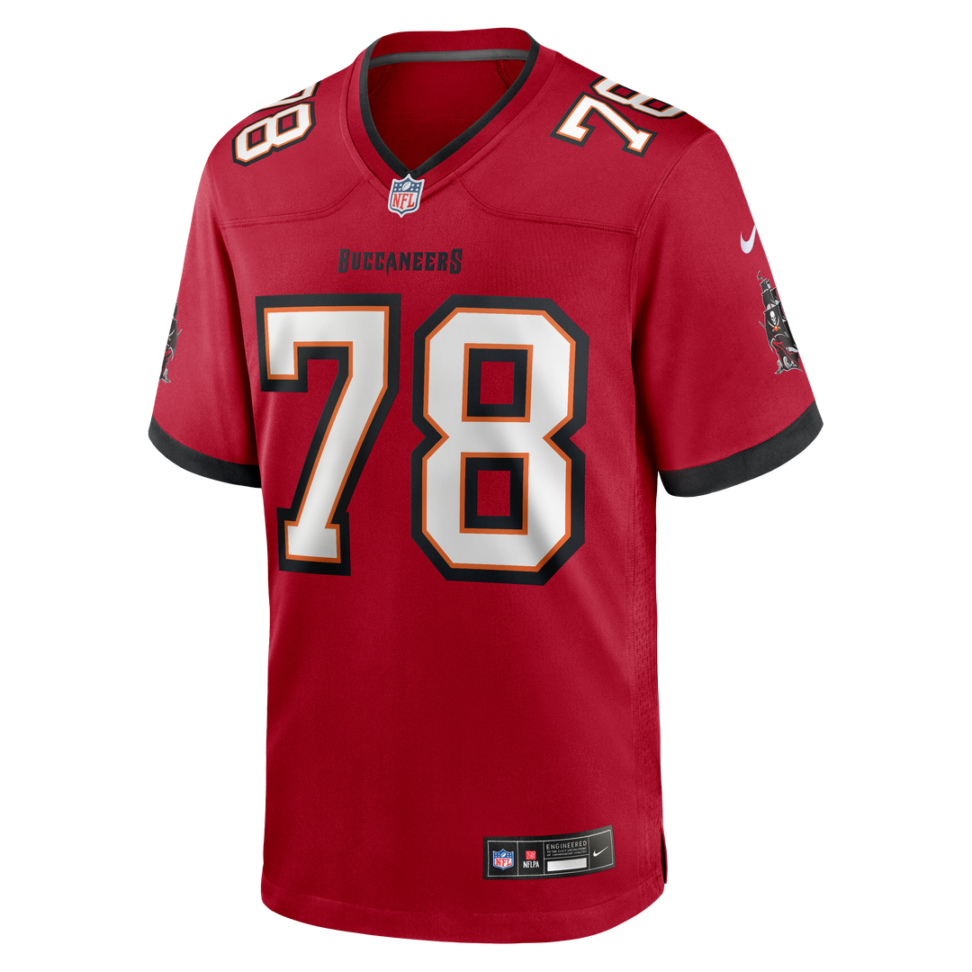 Tampa Bay Buccaneers Tristan Wirfs Nike Player Game Jersey - Red