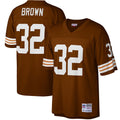 Cleveland Browns Jim Brown Mitchell & Ness Big & Tall 1963 Retired Player Replica Jersey - Brown