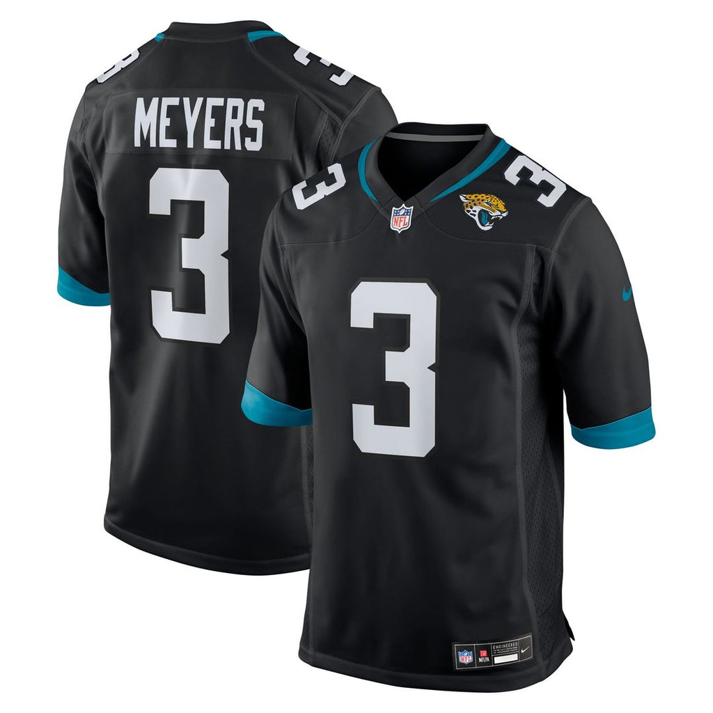 Jacksonville Jaguars Jakobi Meyers Nike Alternate Game Jersey - Black