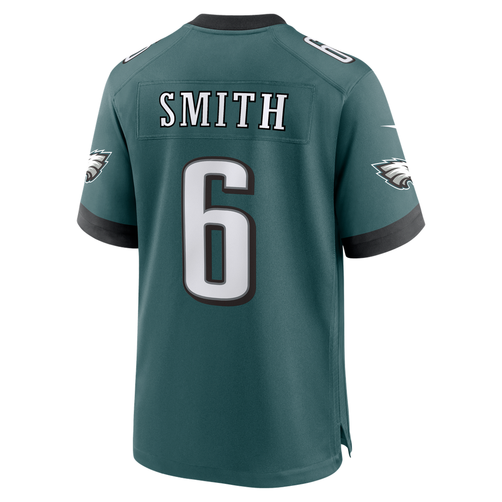 Philadelphia Eagles DeVonta Smith Nike Team Game Jersey - Midnight Green