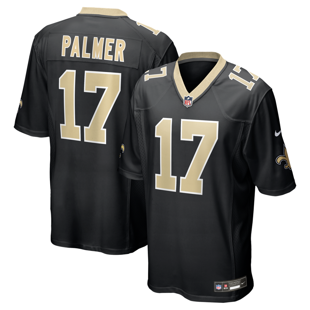 New Orleans Saints Trey Palmer Nike Team Game Jersey - Black
