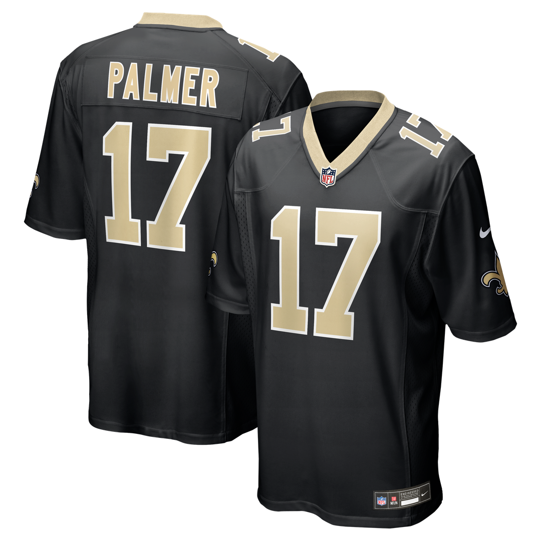 New Orleans Saints Trey Palmer Nike Team Game Jersey - Black