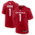 Arizona Cardinals Number 1 Groom Nike Game Jersey - Cardinal