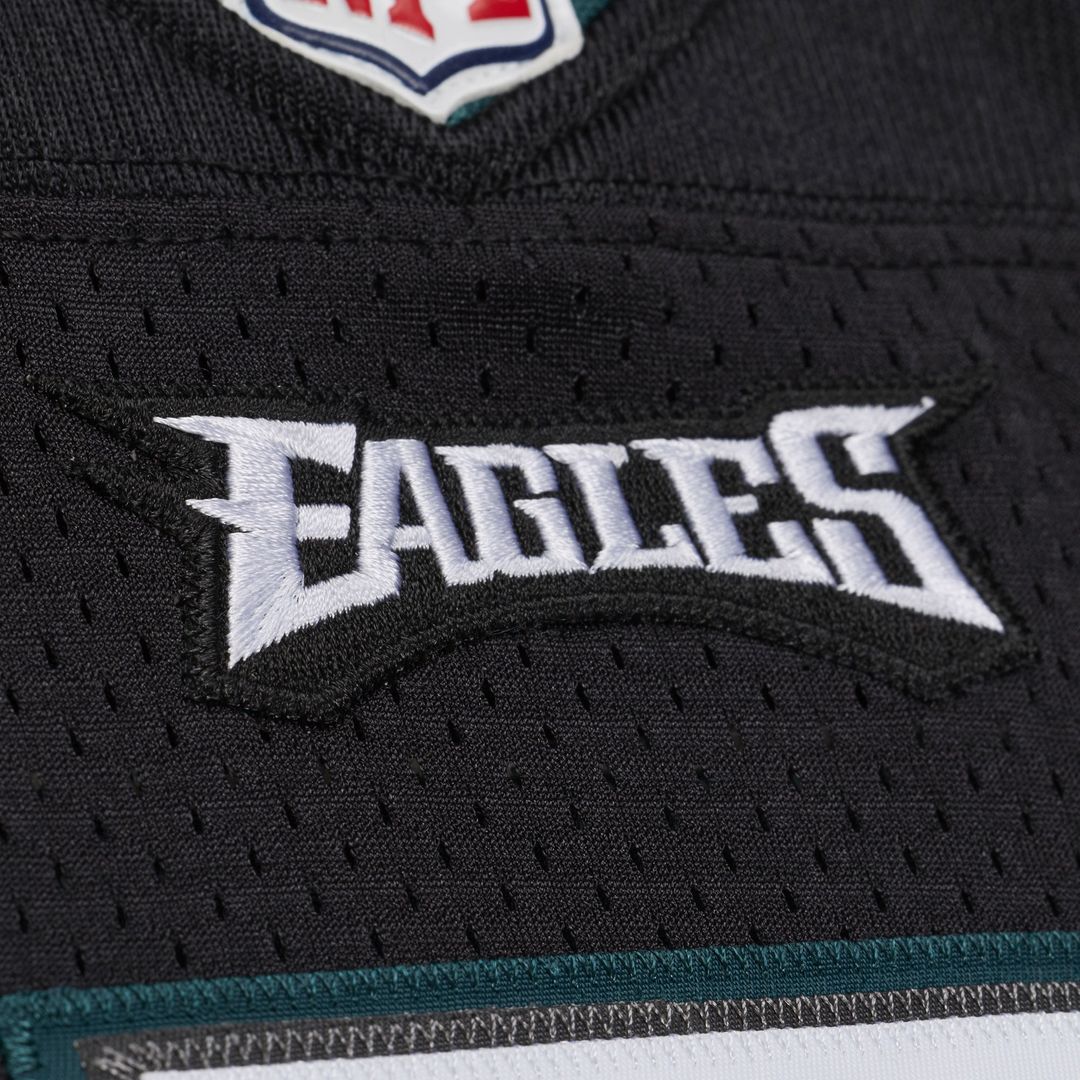 Philadelphia Eagles Michael Vick Mitchell & Ness 2012 Authentic Throwback Jersey - Black