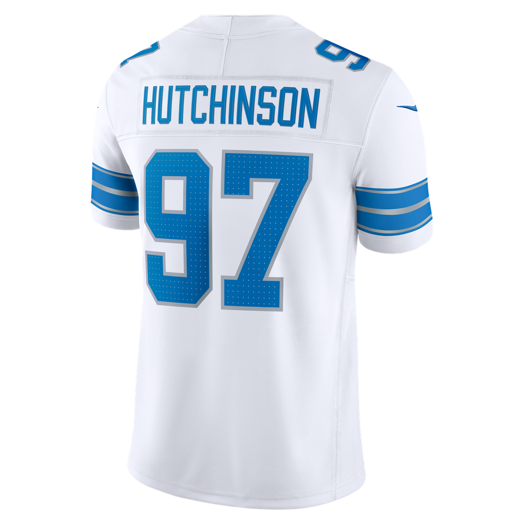 Detroit Lions Aidan Hutchinson Nike Team Vapor F.U.S.E. Stitched Limited Jersey - Blue