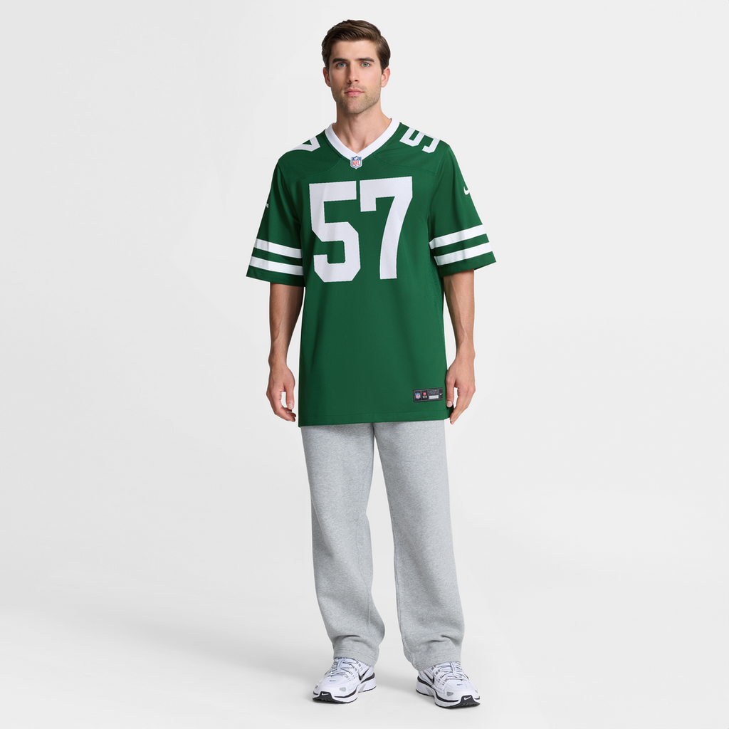 New York Jets C.J. Mosley Nike Team Game Jersey - Legacy Green
