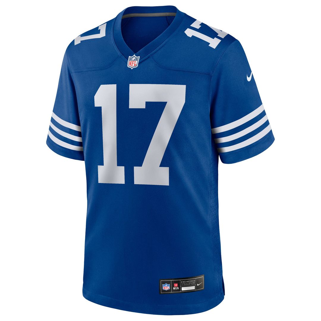 Indianapolis Colts Daniel Jones Nike Alternate Game Jersey - Royal